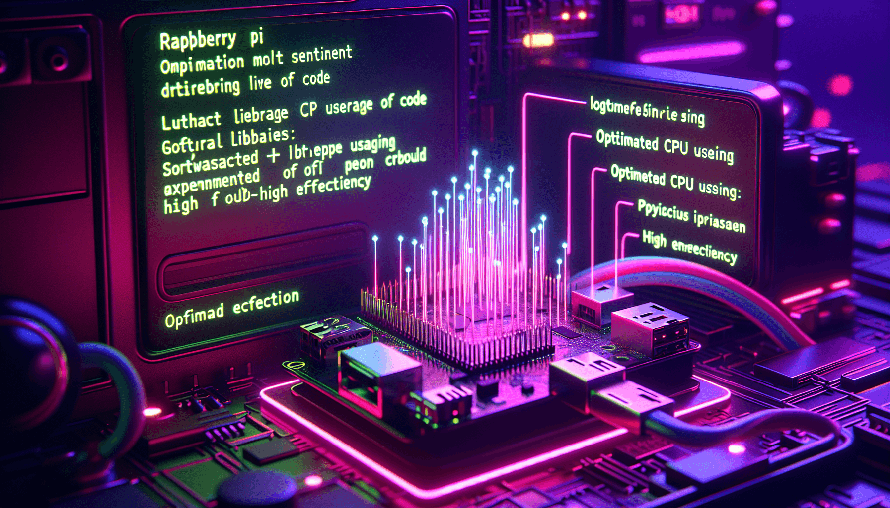 Writing GUI applications on the Raspberry Pi without a desktop environment