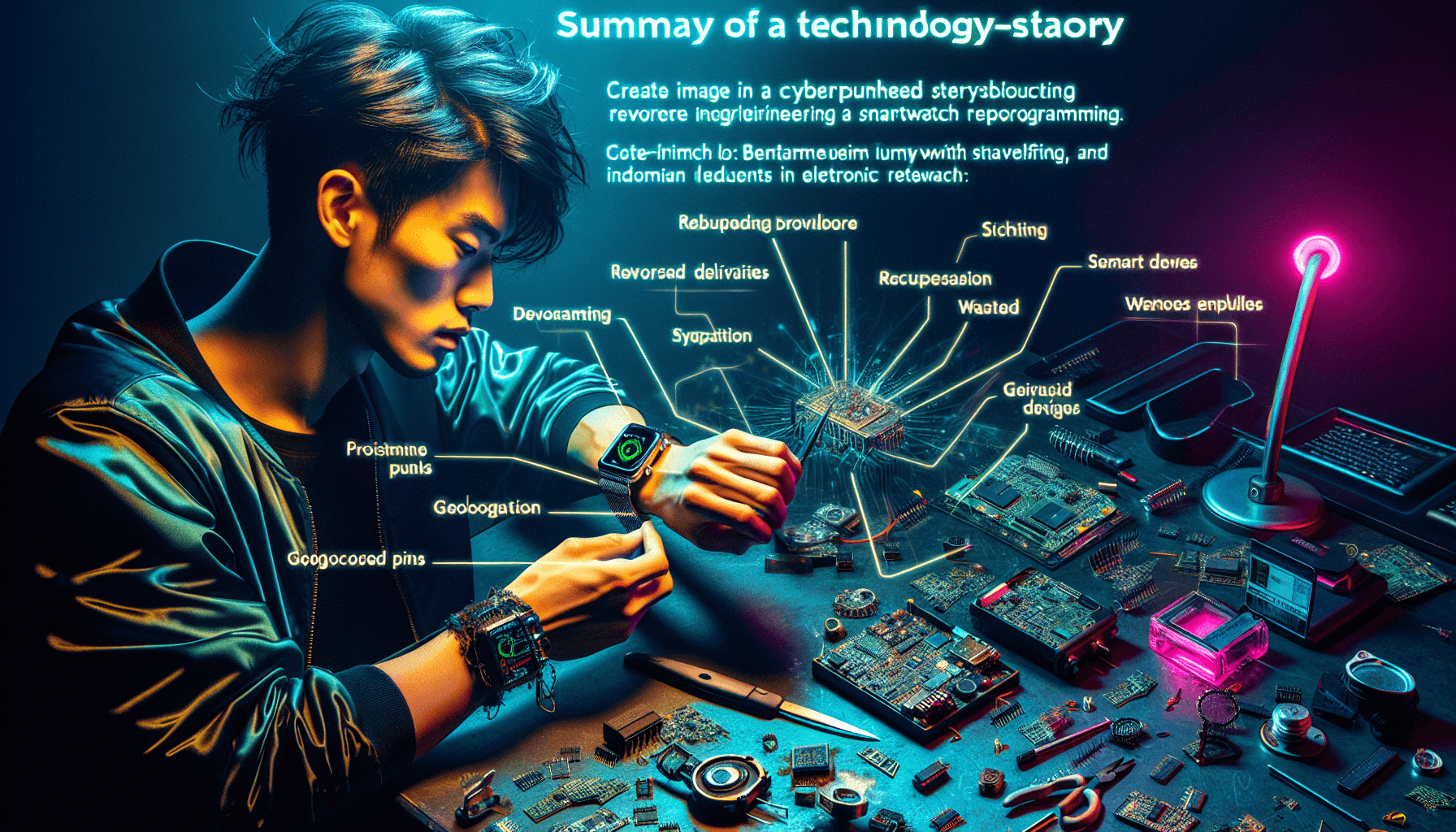 Reverse Engineering a Smartwatch