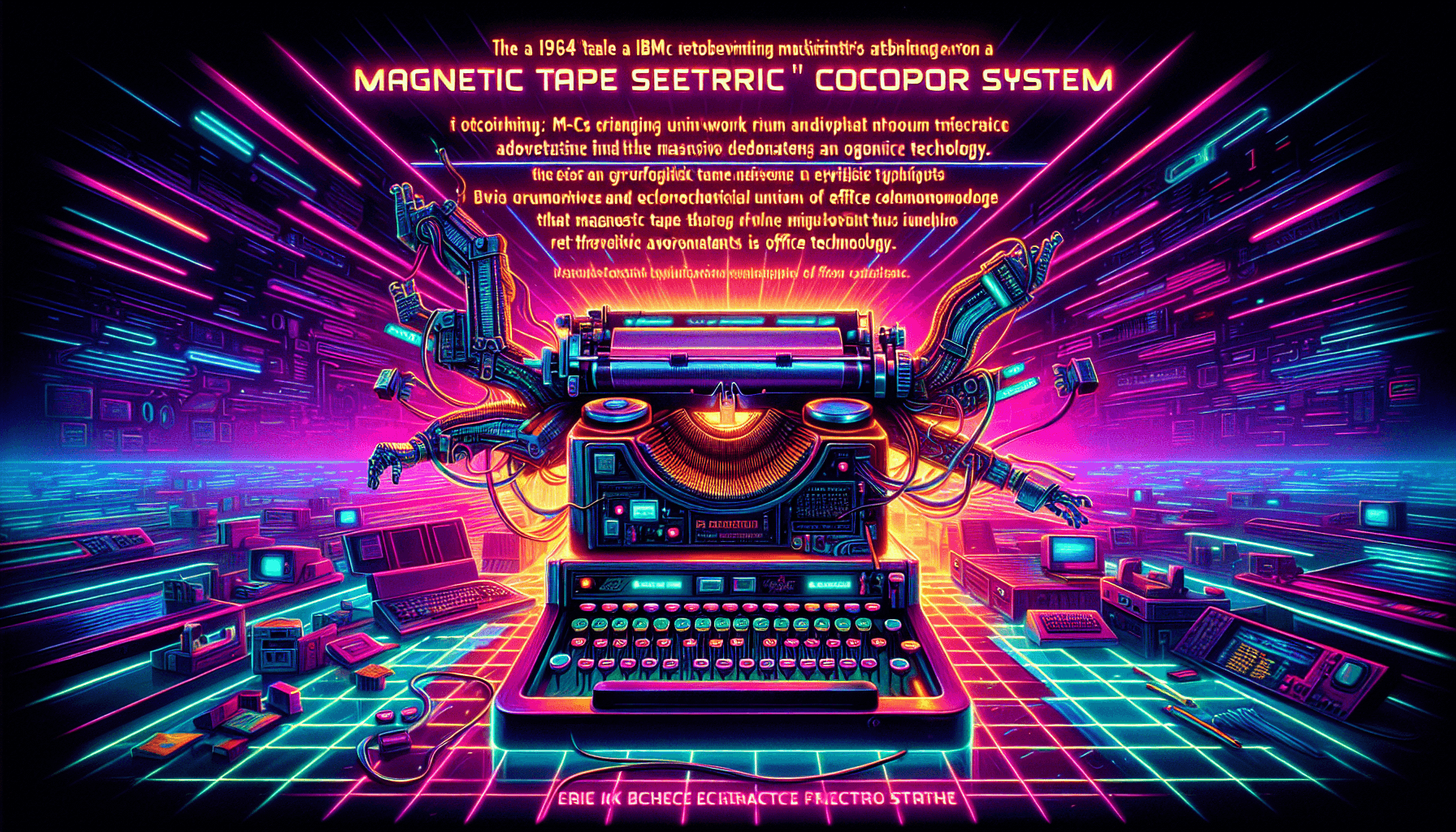 The IBM Magnetic Tape Selectric Composer