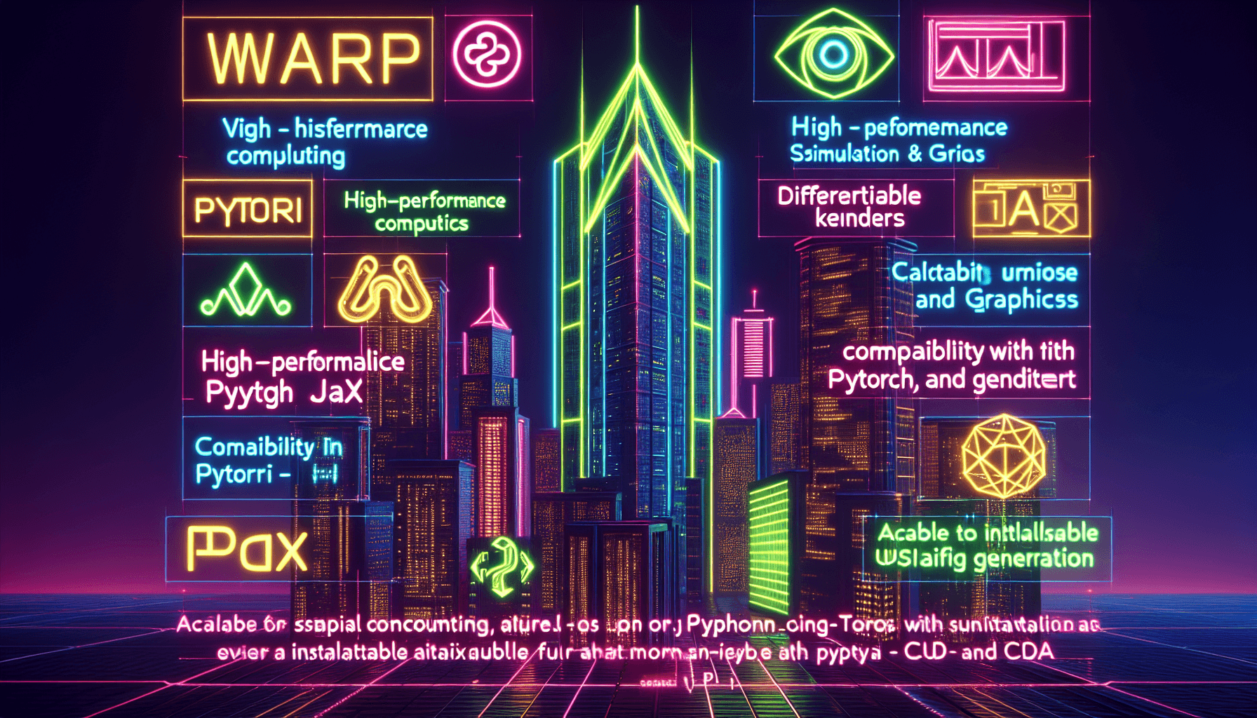 Nvidia Warp (a Python framework for writing high-performance code)