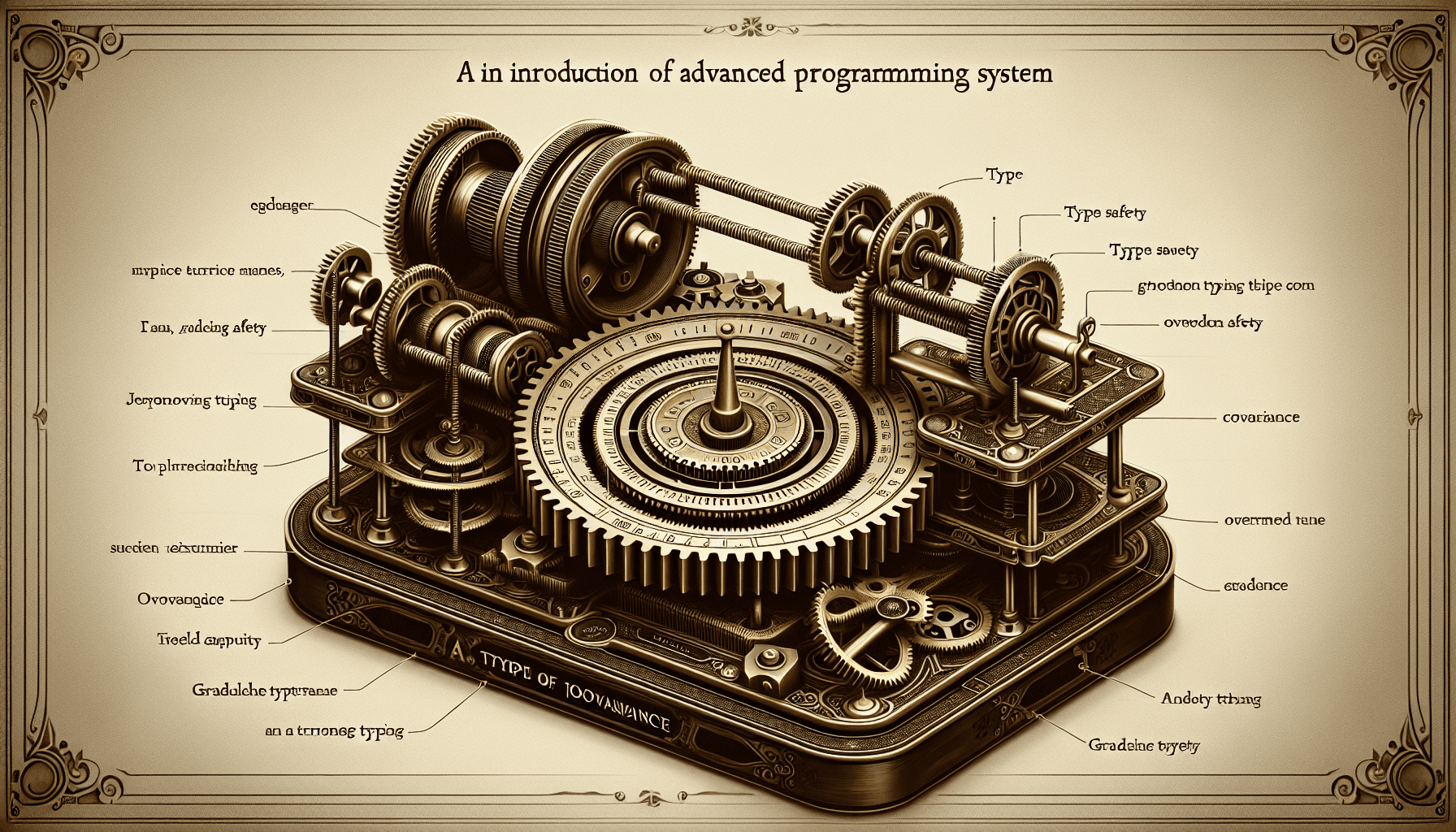 A type system for RCL, part 2: The type system