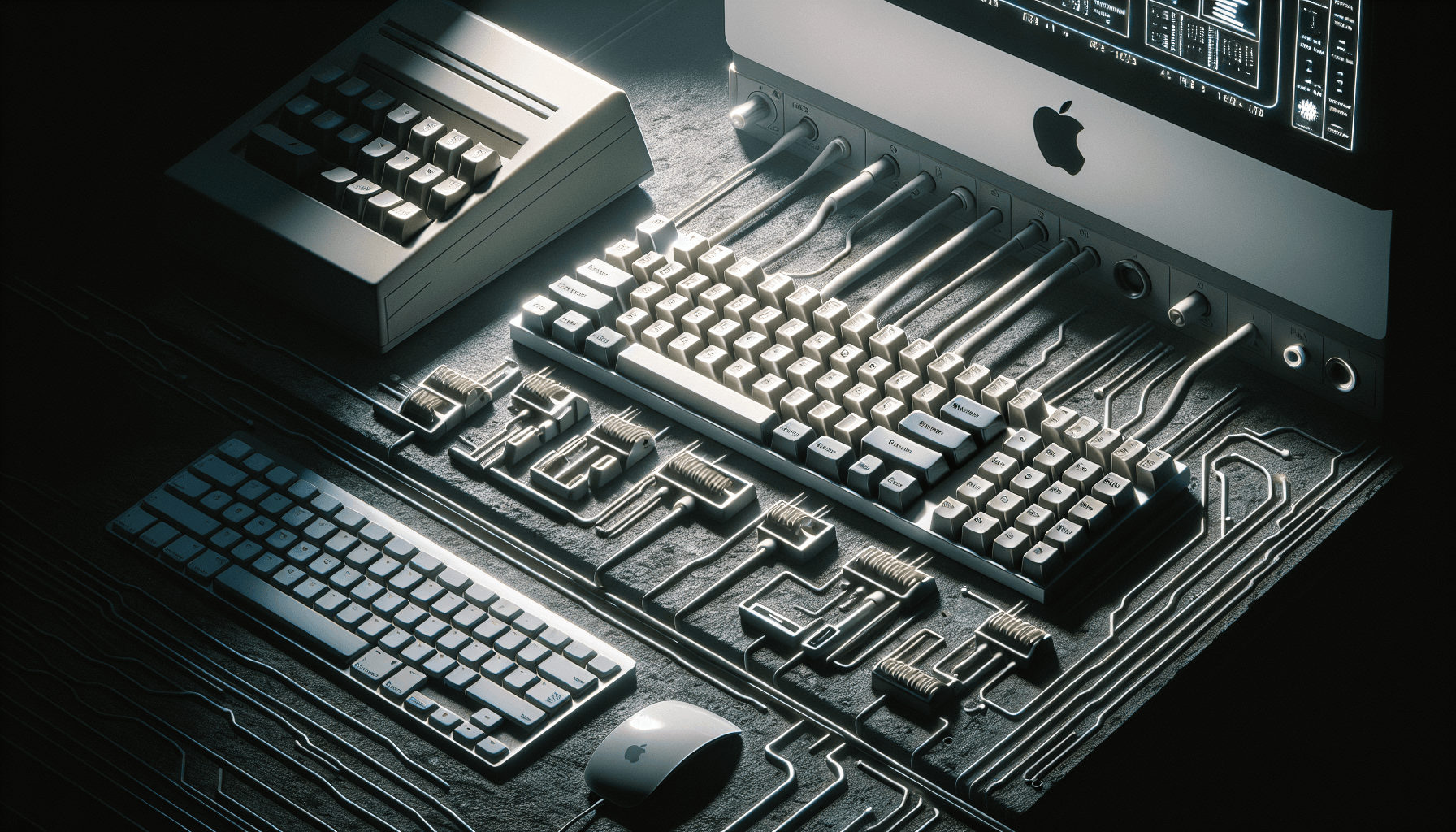 What purpose did the lower-right Enter key serve on original Mac 128k keyboard?