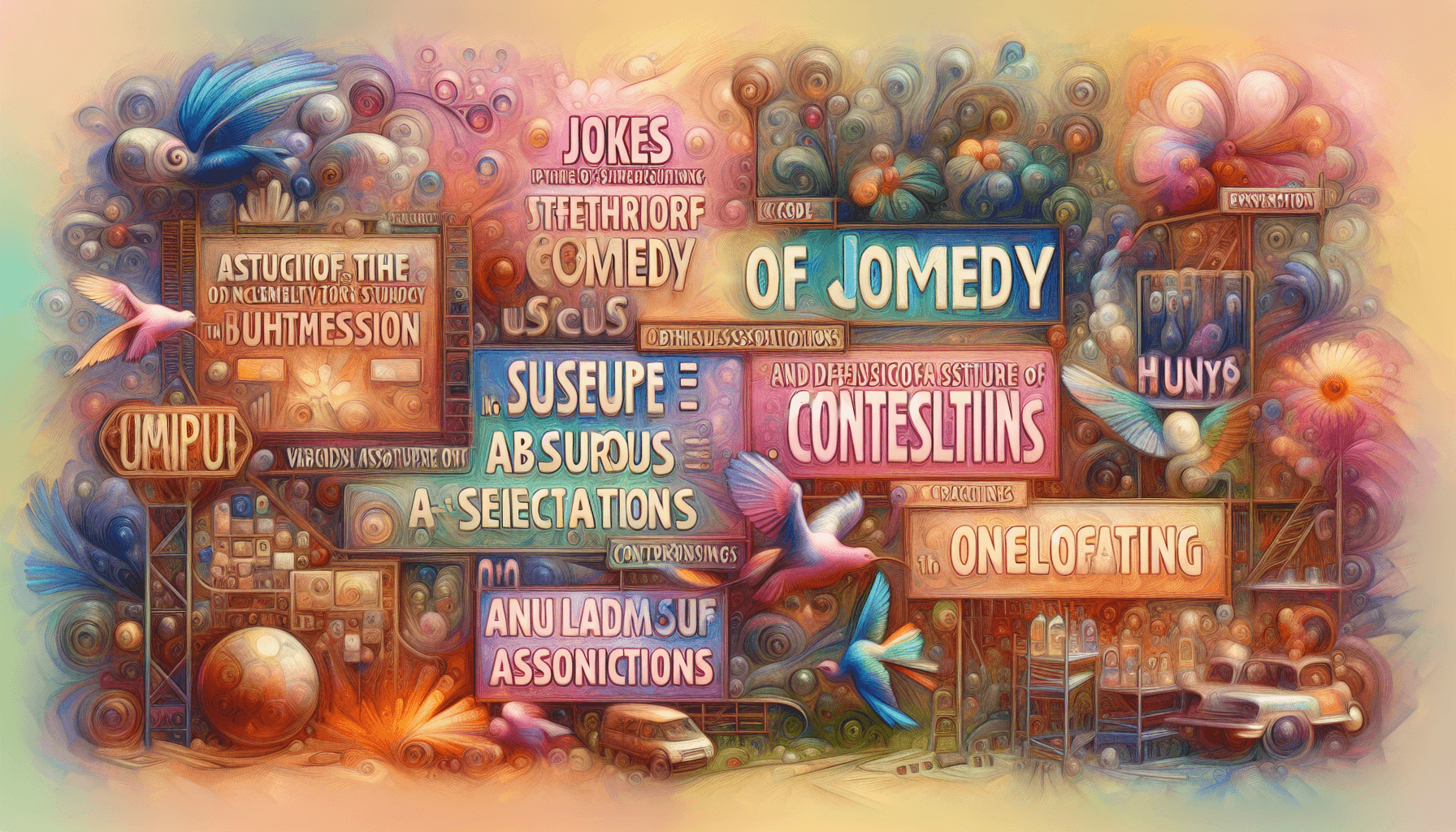 "Comedy is search" – theory on how jokes work